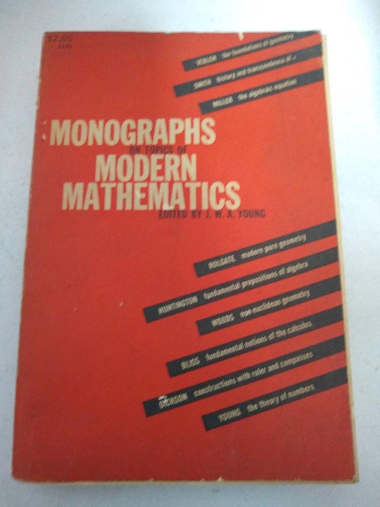 Monographs on topics of modern mathematics