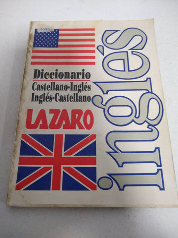 Diccionario castellano-inglés inglés castellano