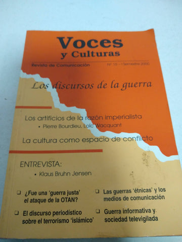 Voces y culturas nro 15