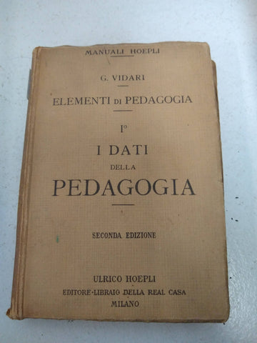 Elementi di pedagogia