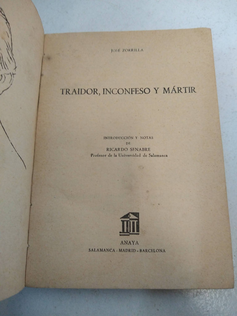 Traidor, inconfeso y martir