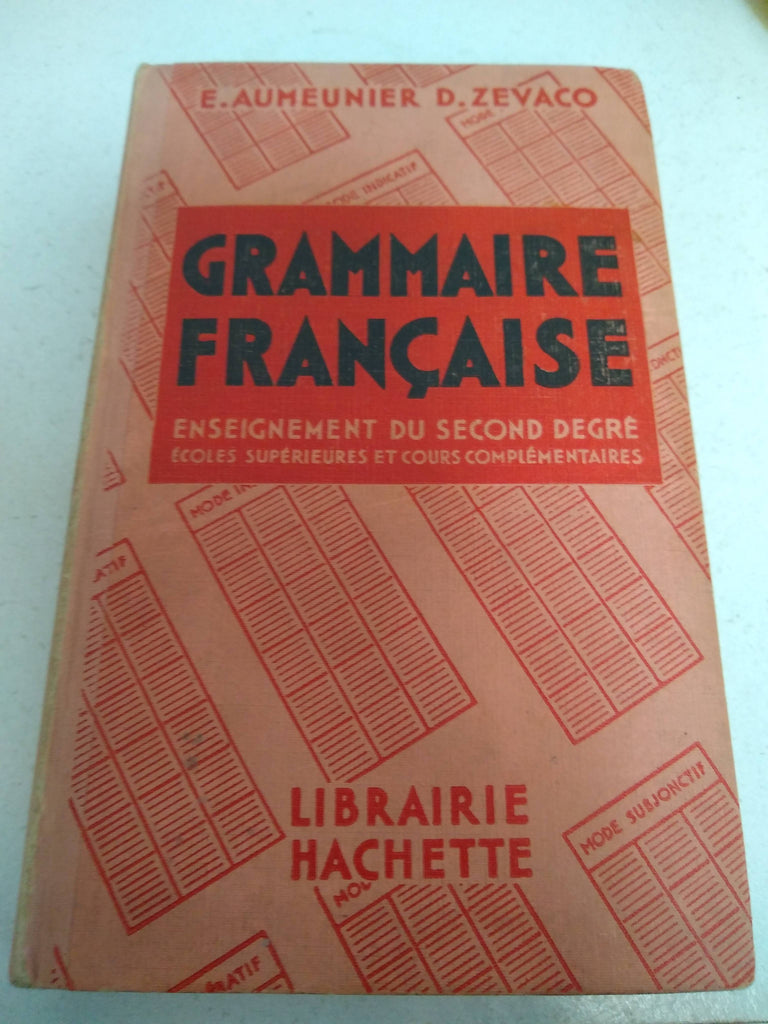 Grammaire francaise