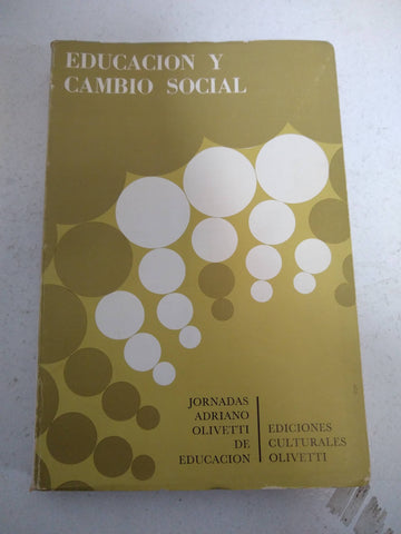 Educacion y cambio social