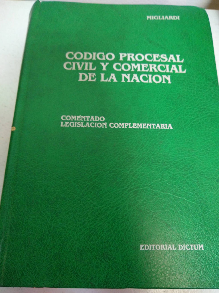 Codigo Procesar Civil y comercial de la nacion