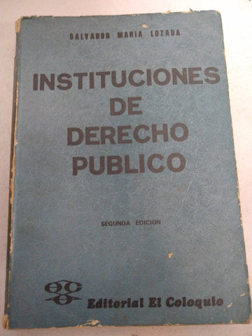 Instituciones de Derecho Internacional Publico