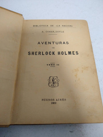 Sherlock Holmes. Sus aventuras. Tomo II.