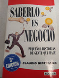 Libro Saberlo Es Negocio De Claudio Destefano