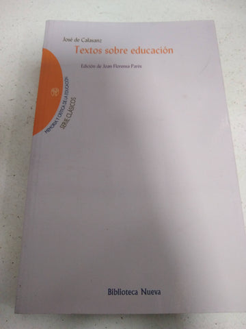 TEXTOS SOBRE EDUCACIÓN