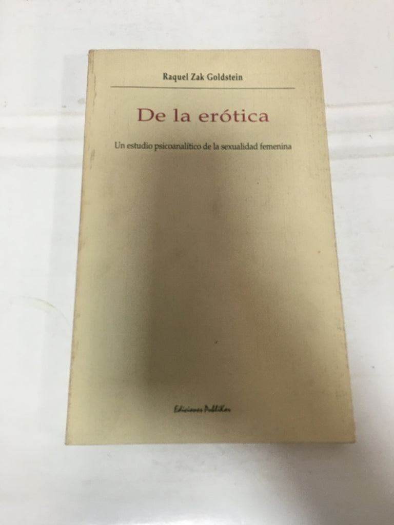 De la erotica