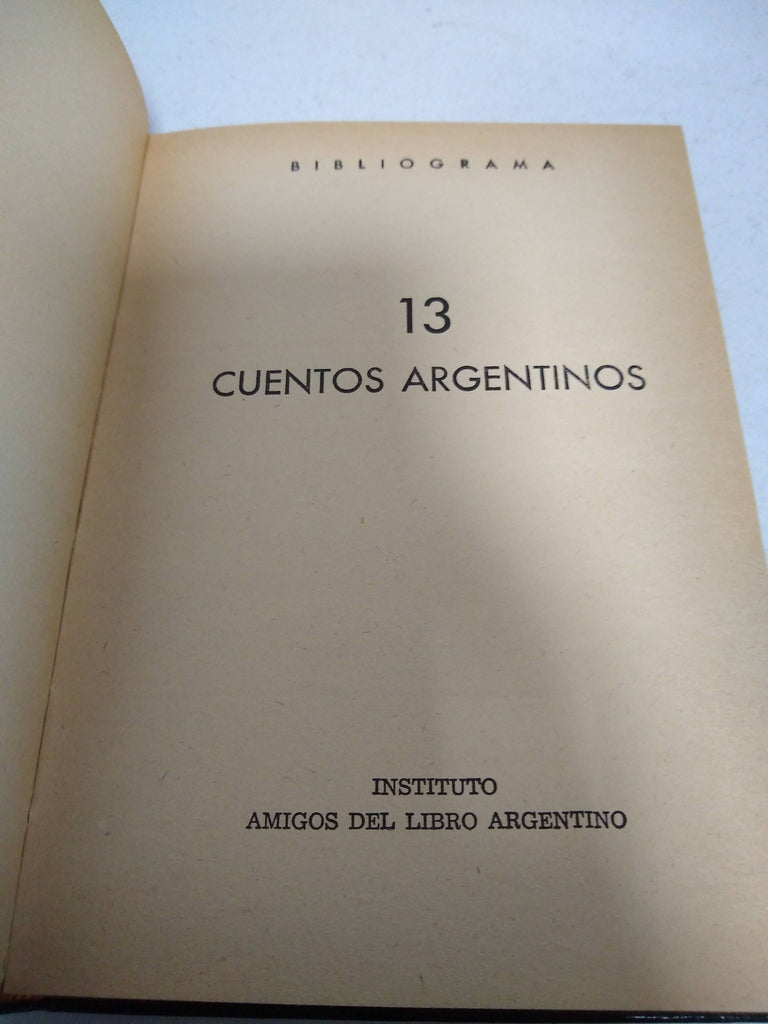 13 Cuentos Argentinos