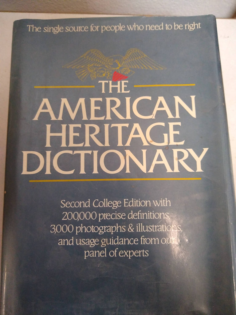 The American Heritage Dictionary