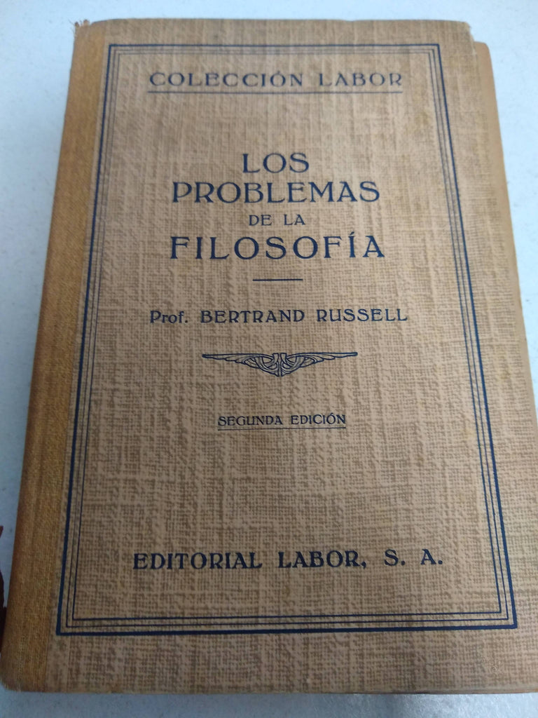 Los problemas de la filosofía