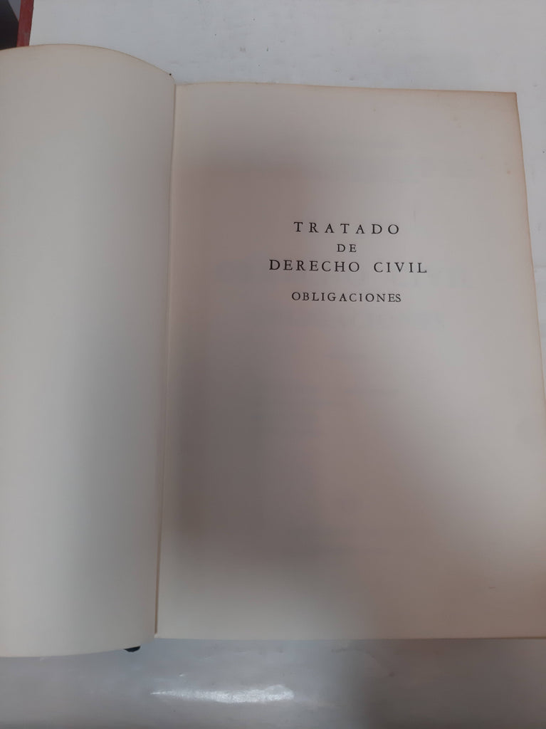 Tratado de Derecho Civil, Obligaciones Tomo III