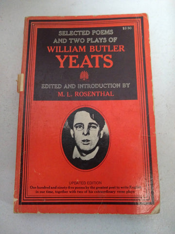 selected poems and two plays of william butler yeats