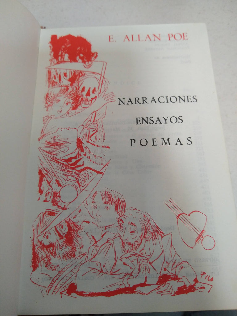 Narraciones ensayos poemas