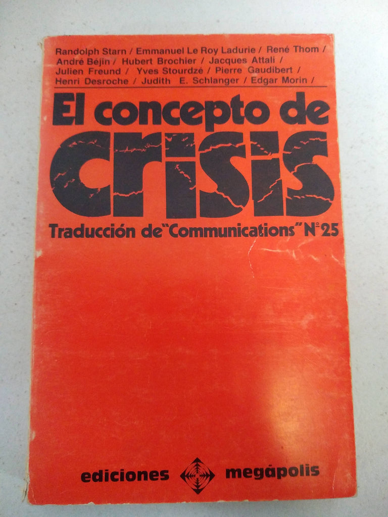 el concepto de crisis