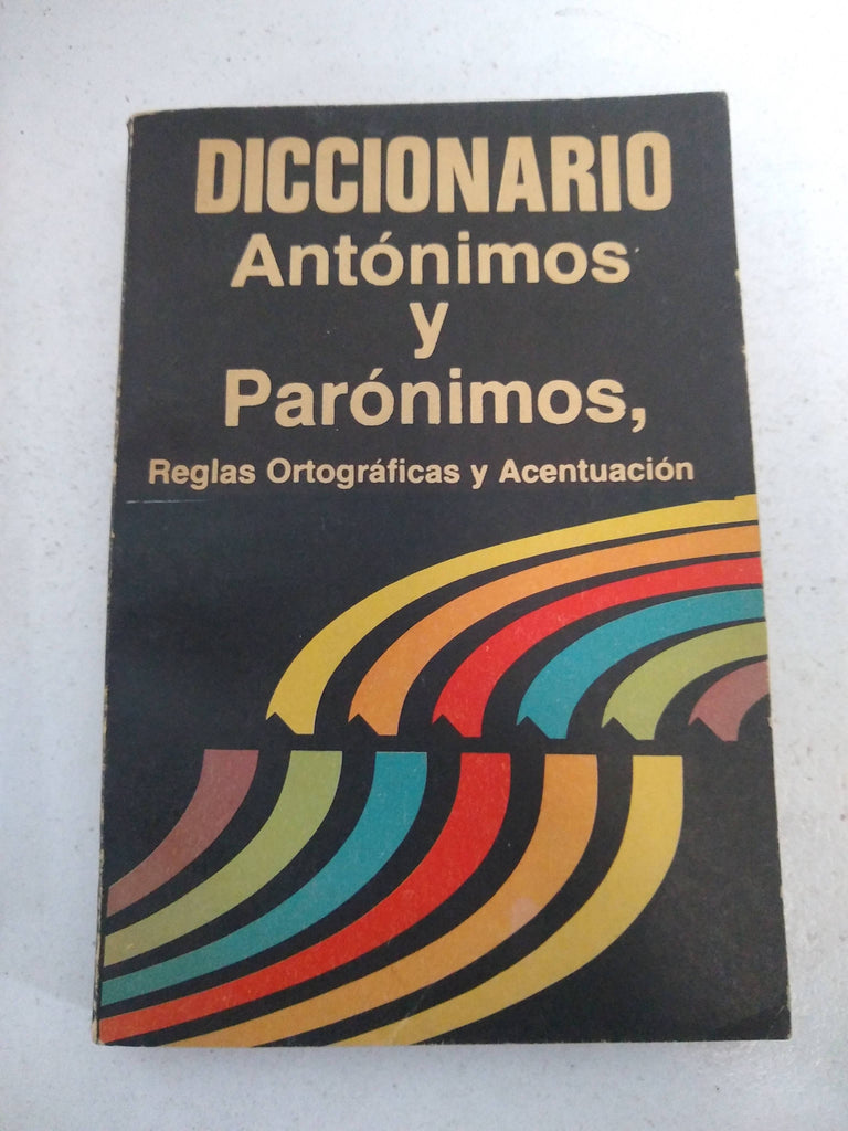 Diccionario antónimos y parónimos