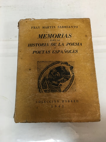 Memorias para la historia de la poesia y poetas españoles