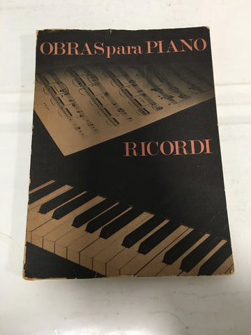 Obras para piano