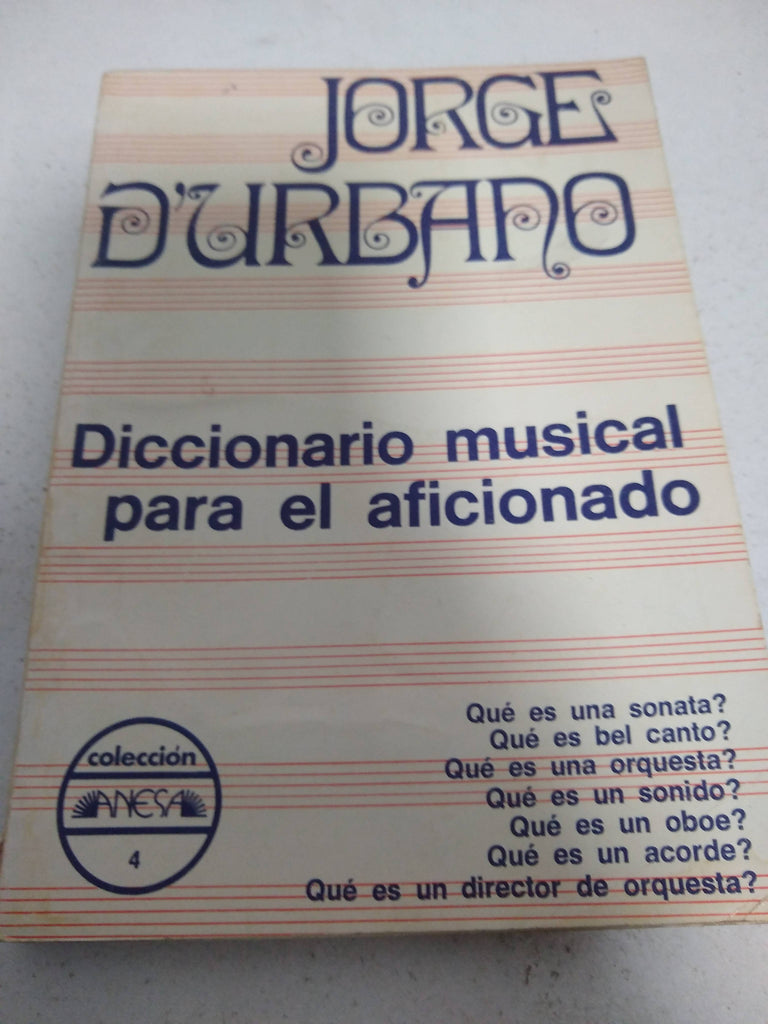 Diccionario musical para el aficionado