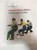 Todo lo que era solido