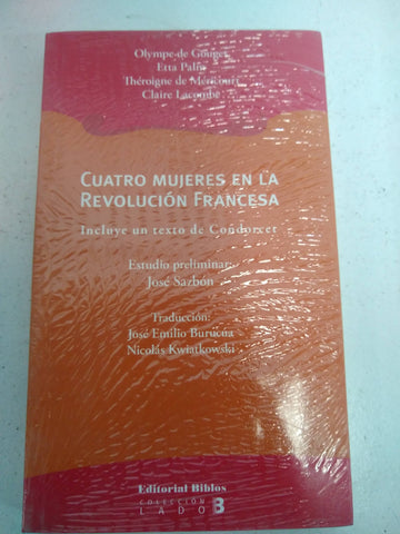 Cuatro mujeres en la Revolucion Francesa