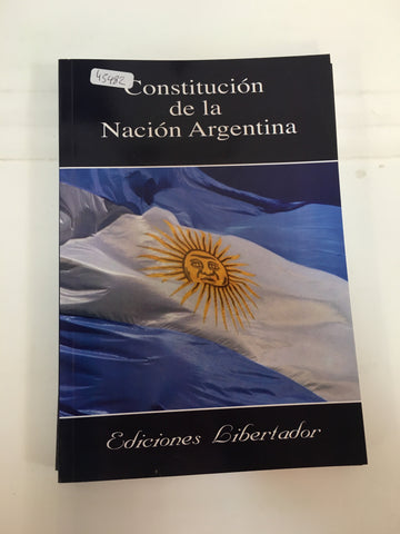 Constitucion De La Nacion Argentina