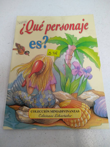 Qué personaje es?