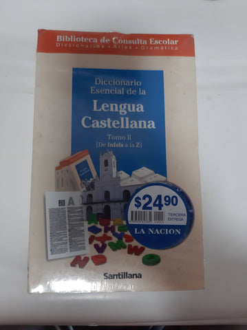 lengua castellana diccionario esencial tomo 1 de infals a la z