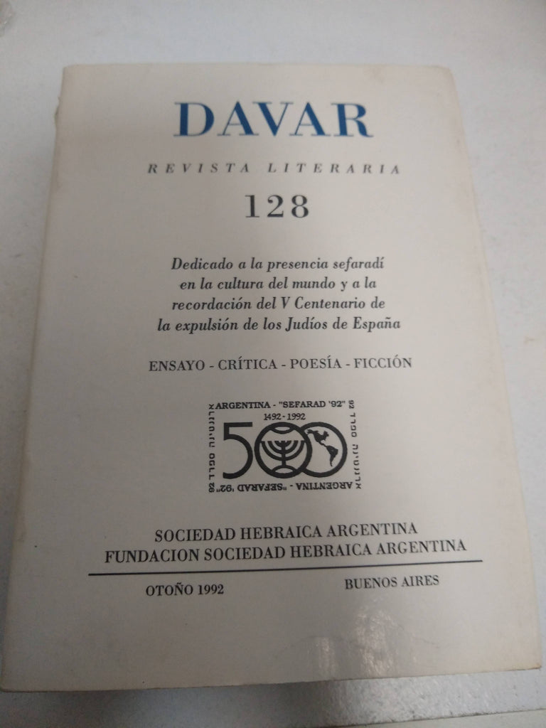 Davar revista literaria 128