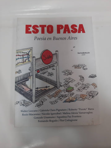 Esto pasa, Poesía en Buenos Aires