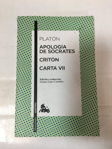 APOLOGIA DE SOCRATES - CRITON - CARTA VII