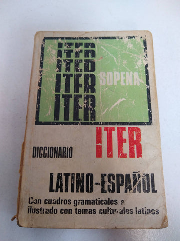 ITER Diccionario LATINO ESPAÑOL