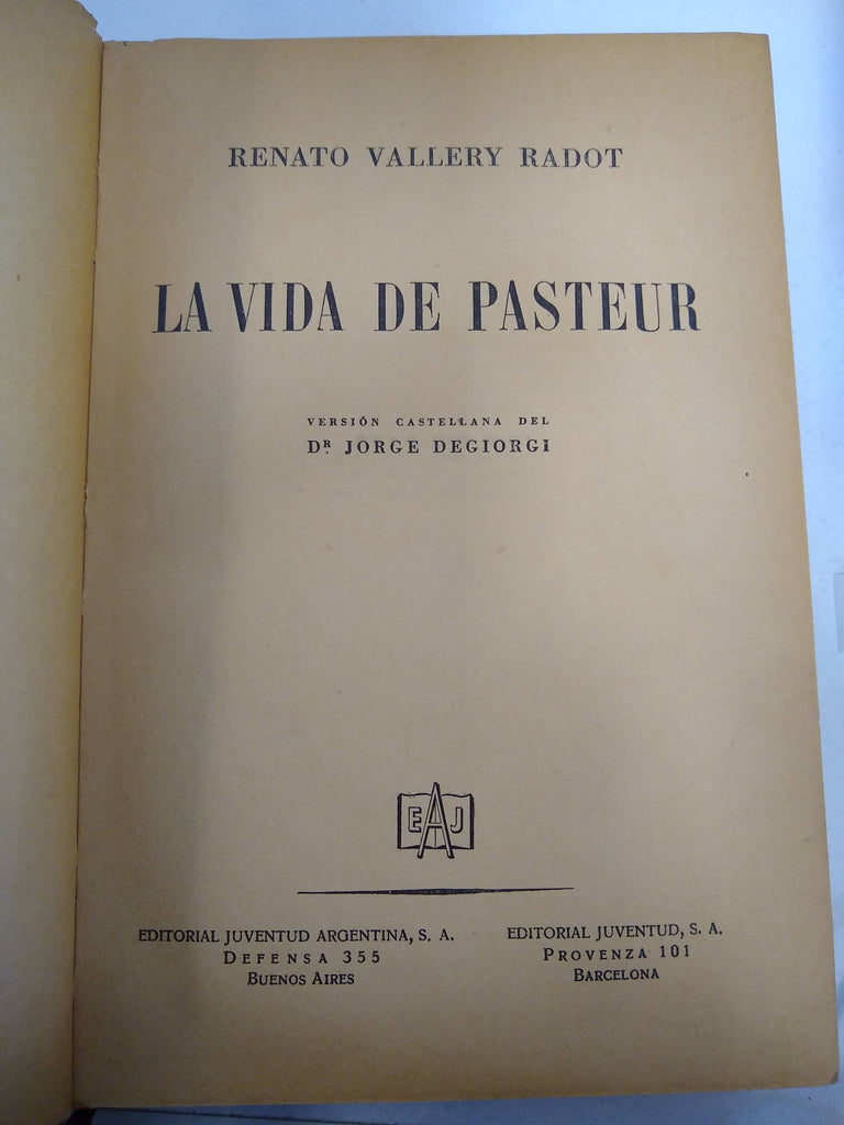 La vida de Pasteur