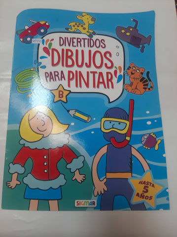 Divertidos dibujos para pintar