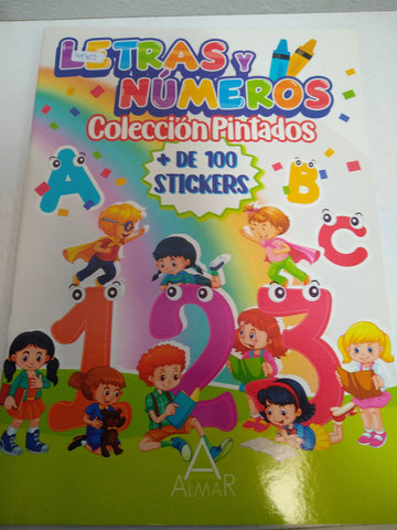 Letras Y Numeros - Coleccion Pintados -