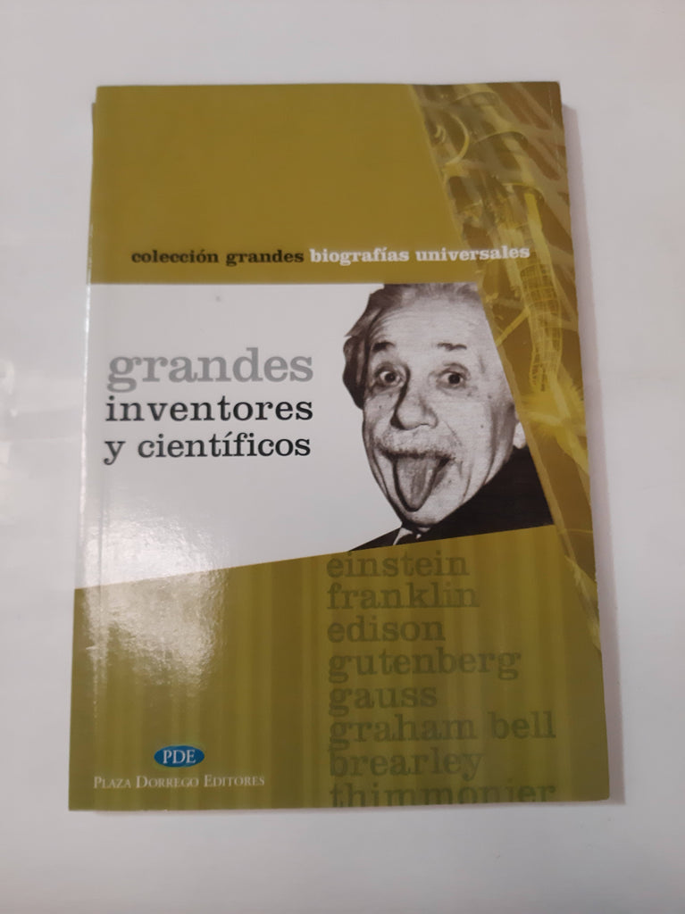 grandes inventores y cientificos coleccion grandes biografia