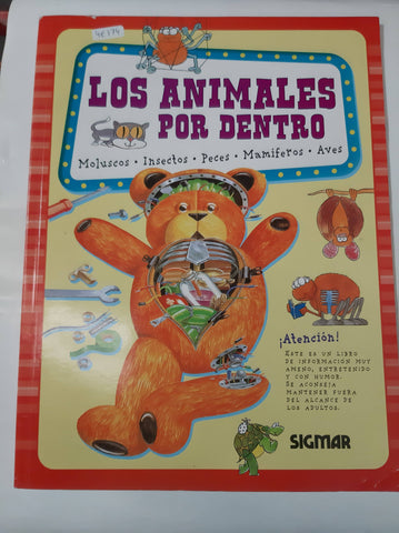 los animales por dentro coleccion quiero saber
