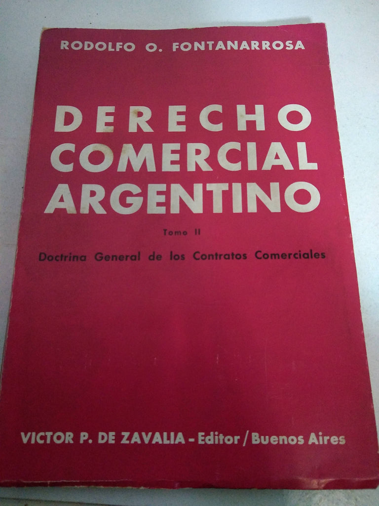 Derecho comercial argentino Tomo II