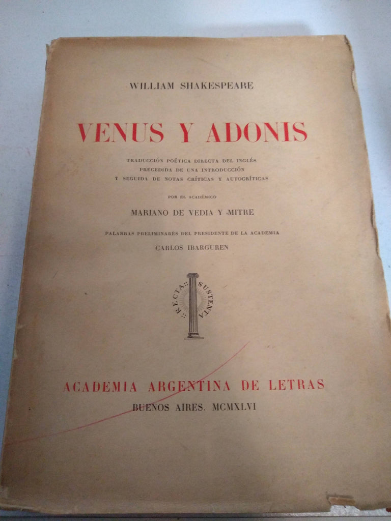 Venus y adonis