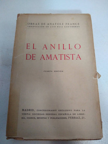 El anillo de amatista