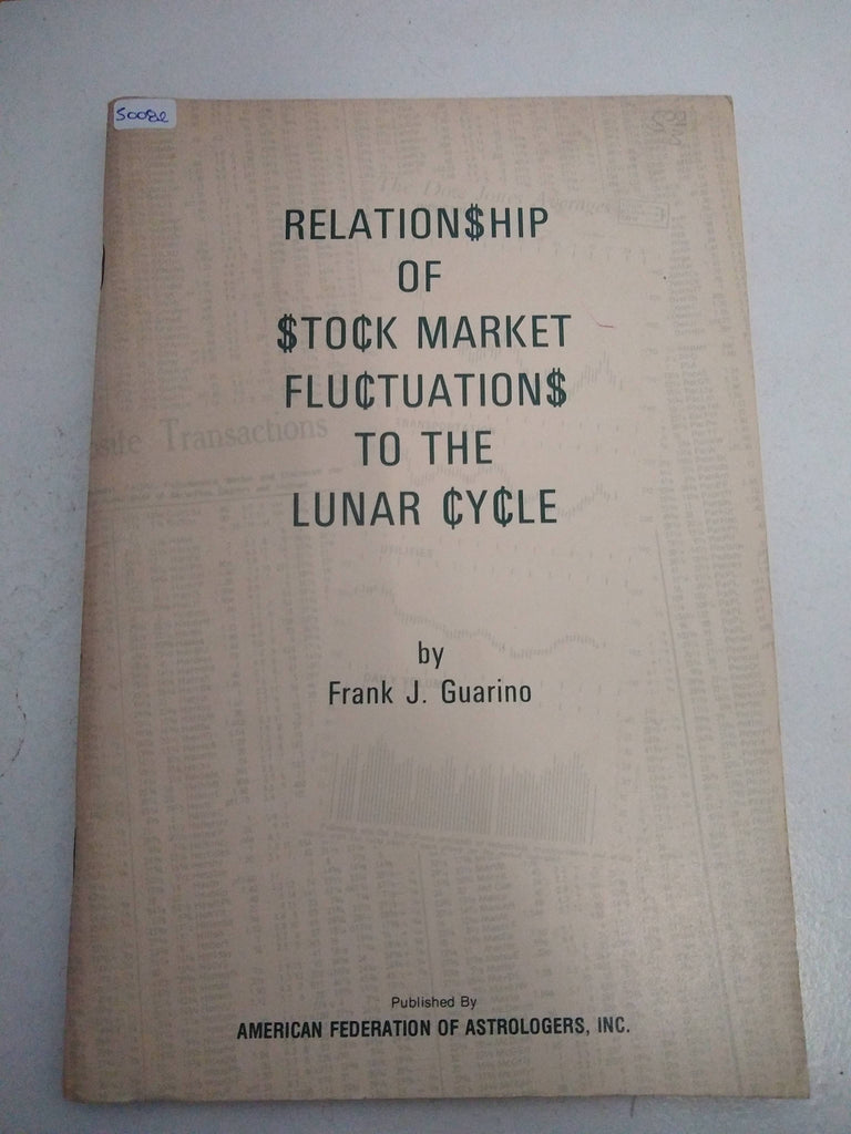 Relationship of stock market fluctuations to the lunar cycle