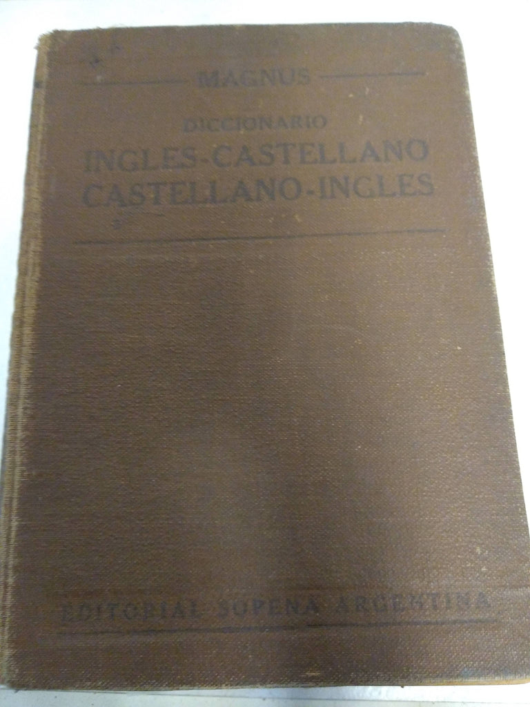 Diccionario Ingles - Castellano