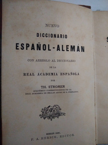 Diccionario Español Alemán