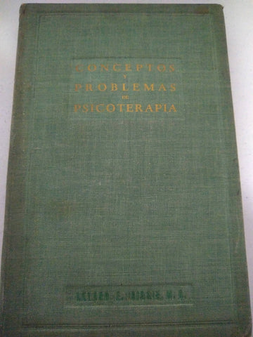 Conceptos y problemas de psicoterapia