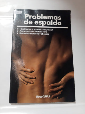 Problemas de espalda