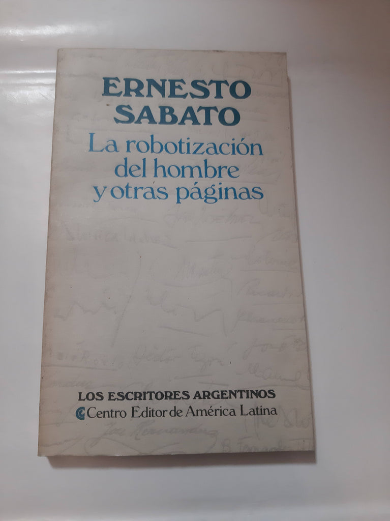 la robotizacion del hombre y otras paginas