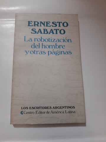 la robotizacion del hombre y otras paginas