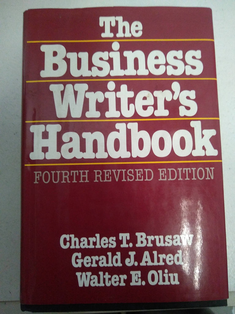 The Business Writer's Companion/Spiral