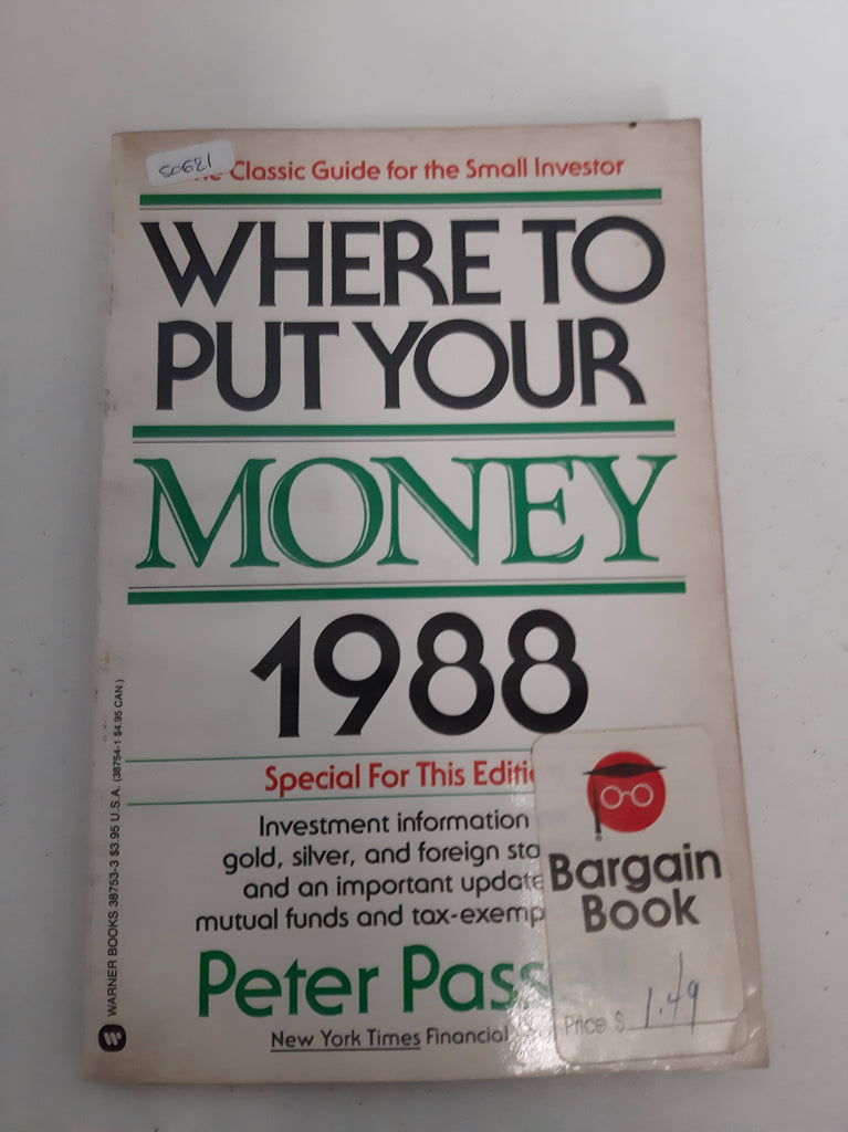 Where yo put your money 1988